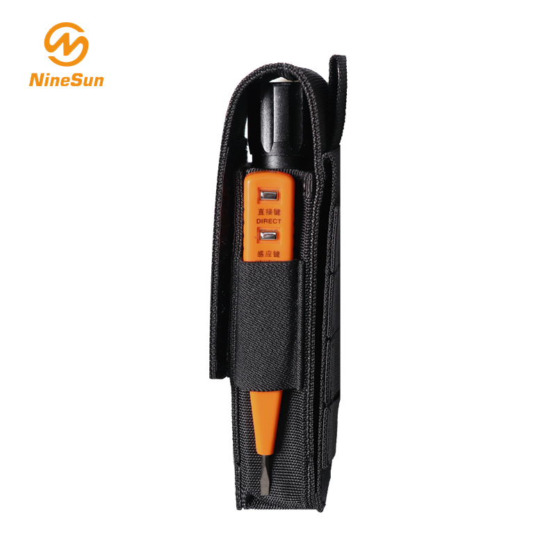 Webbing taschenlampe Schwarz.
